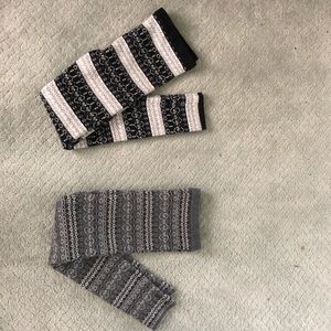 Super warm patterned leggings